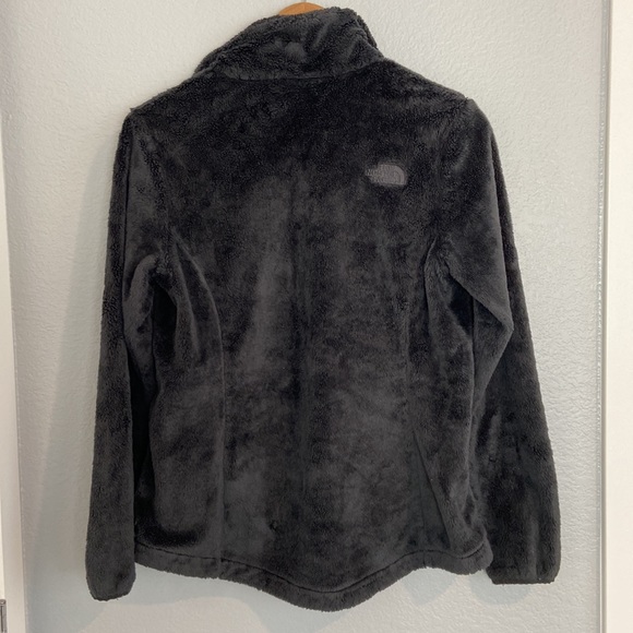 North Face Osito Full Zip Fleece Jacket Gray - Picture 15 of 16